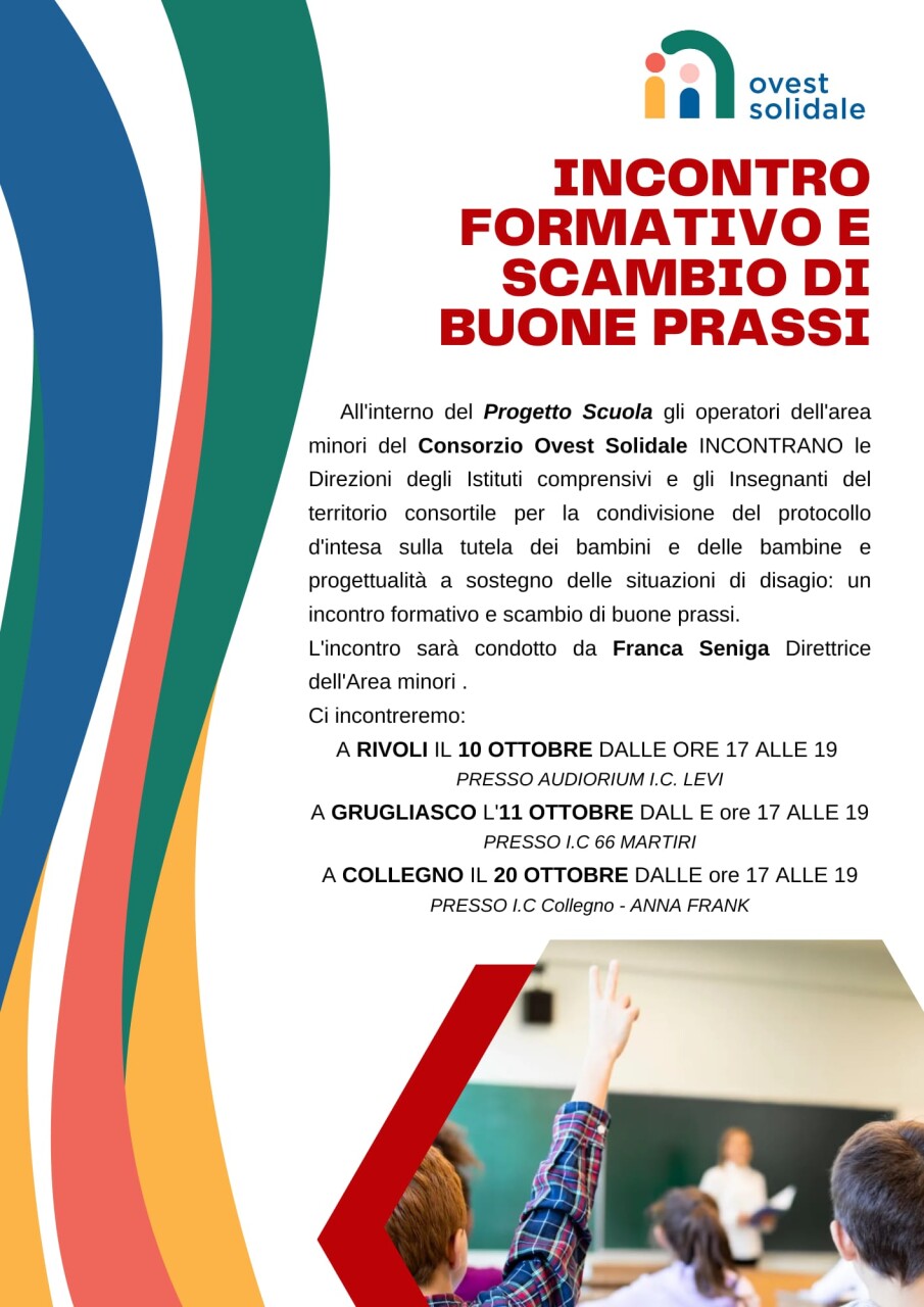 INCONTRO FORMATIVO E SCAMBIO DI BUONE PRASSI