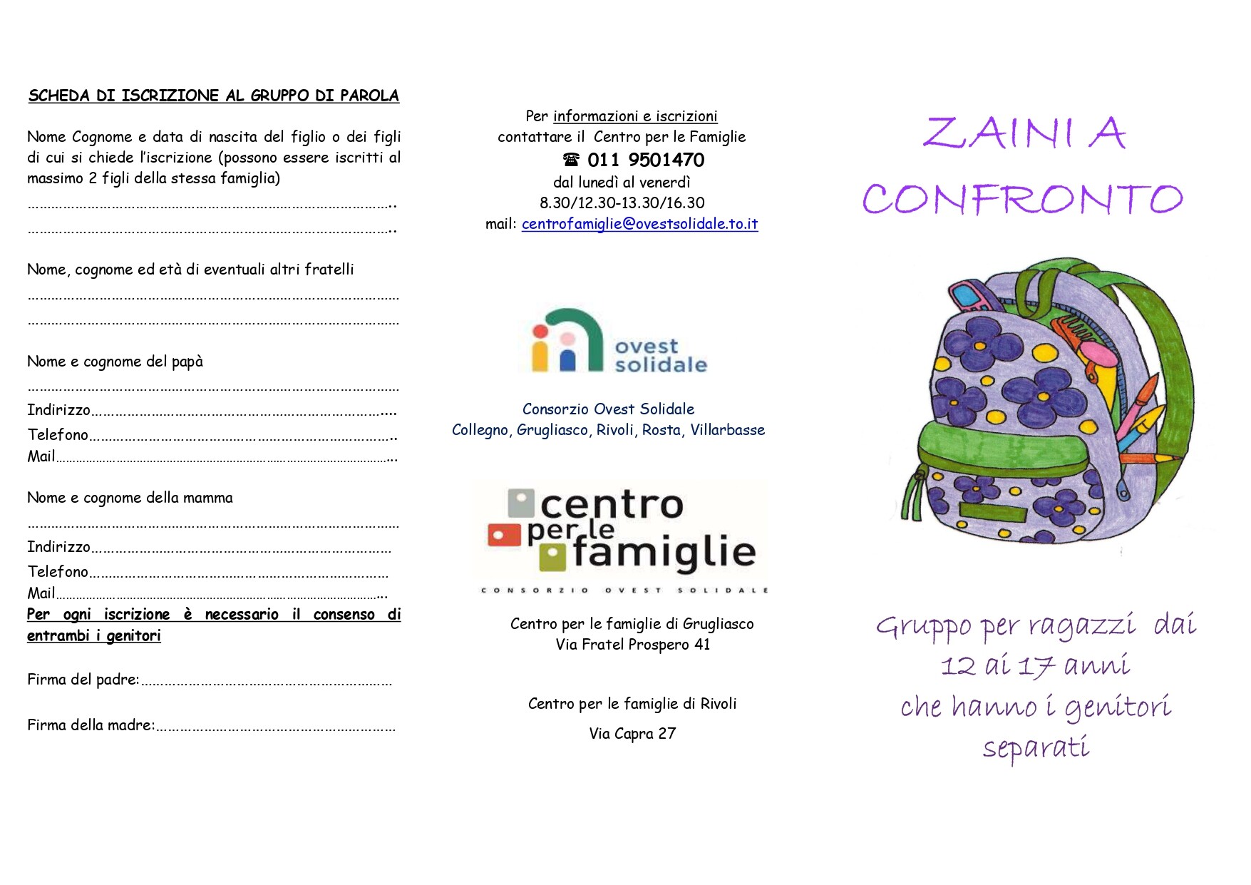 ZAINI A CONFRONTO 2025