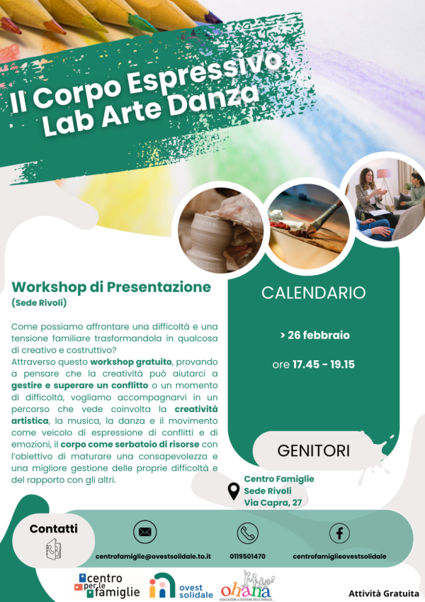 Il Corpo Espressivo – Workshop di Presentazione